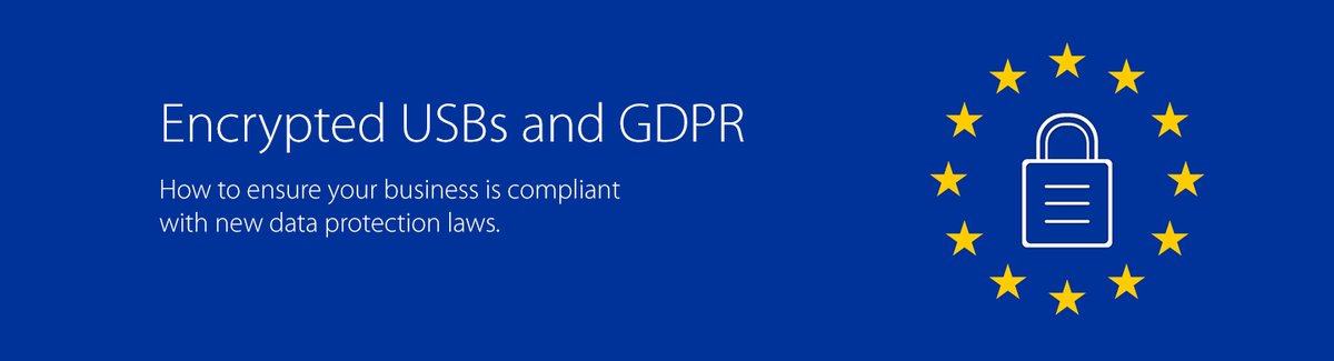 Bizitalk's tweet photo. #GDPR becomes enforceable in May 2018. Learn how USB2U's range of encrypted #USB sticks can help prepare your organisation for the legislation now:
https://t.co/vYYZ0TYrkc …
#encryptedUSBs #SafeToGo Call us at @USB2UPhoto https://t.co/1Zz5B1jXoe