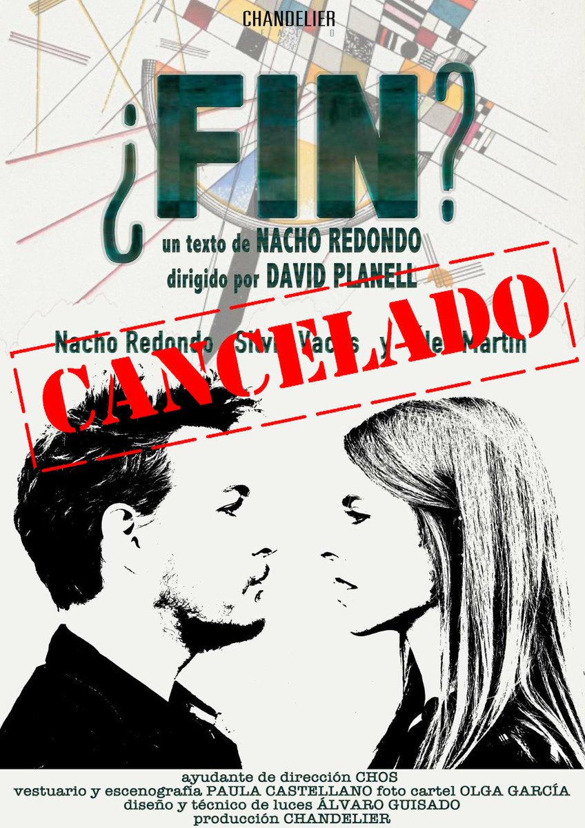 nave_73's tweet photo. 📢AVISO IMPORTANTE 📢CANCELAMOS la función de hoy de #_FIN_ por motivos personales de última hora de uno de los actores de la compañía. Os esperamos el próximo sábado a las 22:30h ¡Disculpad las molestias! 🙏❤️ https://t.co/630k4uXRj6