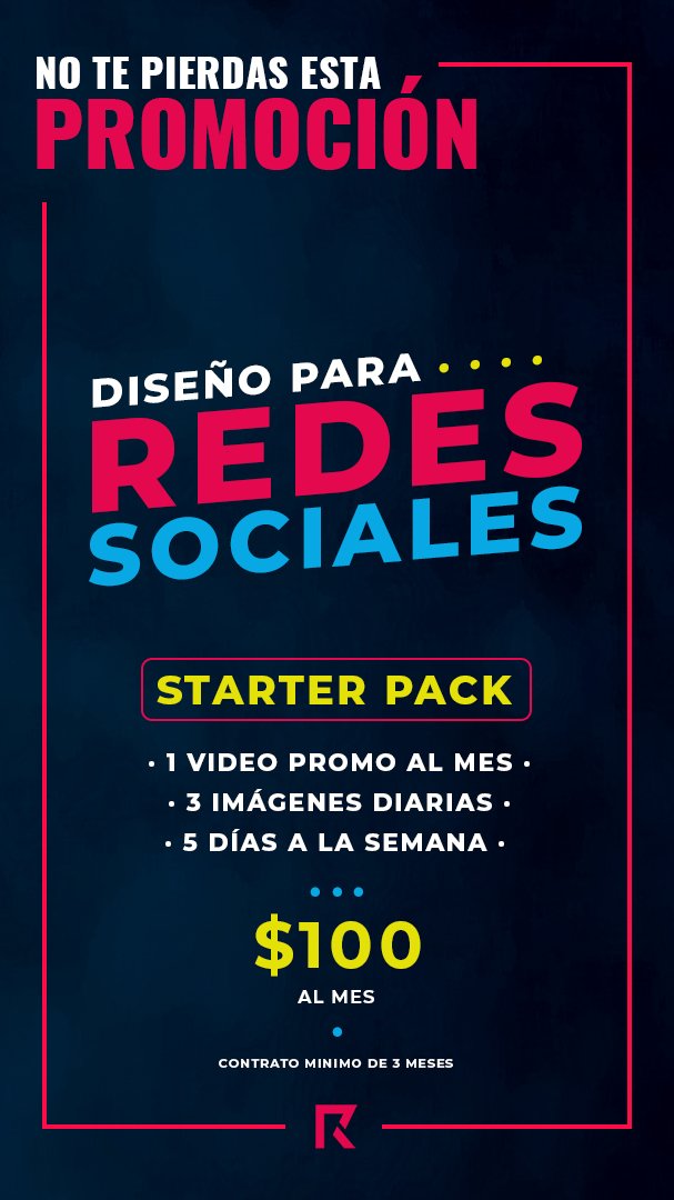 roobdesigns's tweet photo. ¿Eres empresa u organización y quieres darle el máximo de impulso a tu proyecto?. ¡Este es en lugar indicado!. Traemos paquetes para redes sociales pensados en el crecimiento que necesitas. #roobdesigns #redessociales #promo #business #esports #brand #world #designs #diseño #gg https://t.co/96B4jFY0gH