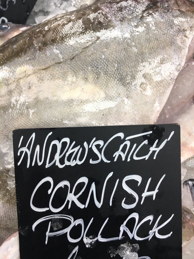 NewlynFishing's tweet photo. Meanwile! Down at Your #LocalFishmonger an abundance of #FreshCornish FishyDelights including Sustainable #CornishHAKE or #CornishPollack for an alternative #SundayRoast #shoplocal @NFFF_UK @MSCintheUK https://t.co/pDFyNQAuVP