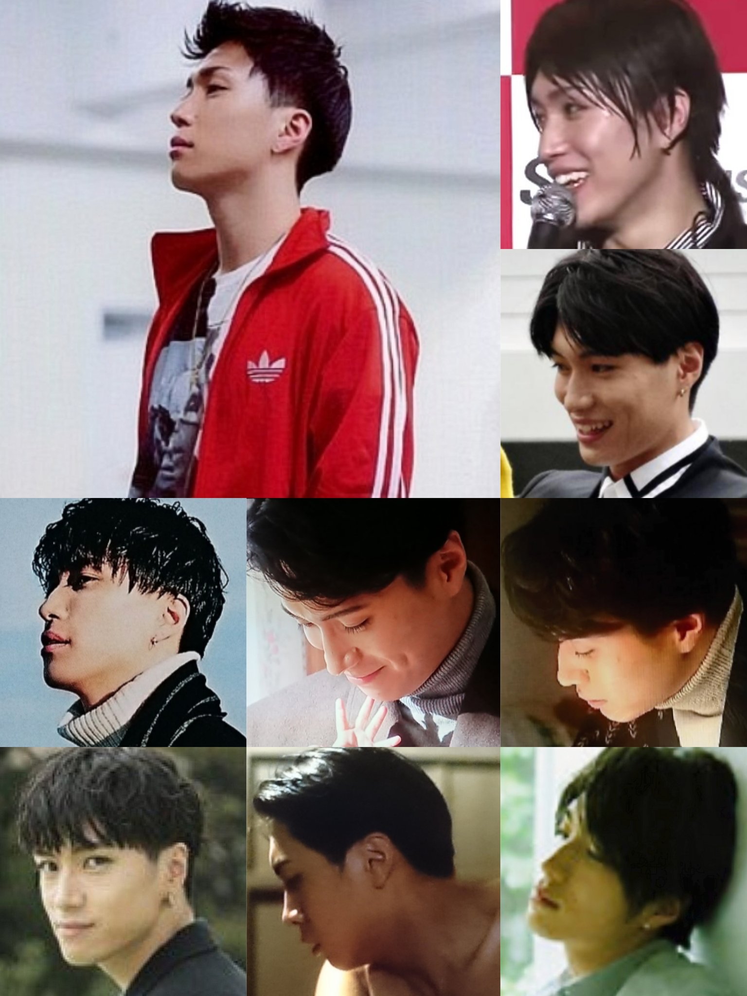 くろくま ご要望 にお応えして 左横顔バージョンも集めてみました 松下優也 左横顔少なめ 収集に苦戦 でも 眼福作業