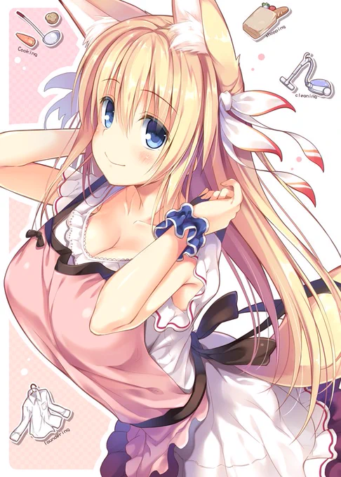 耳の日なのですずはとこのはを。この2人だけの絡み絵ってなかったのでそのうちに('ω`) #耳の日 