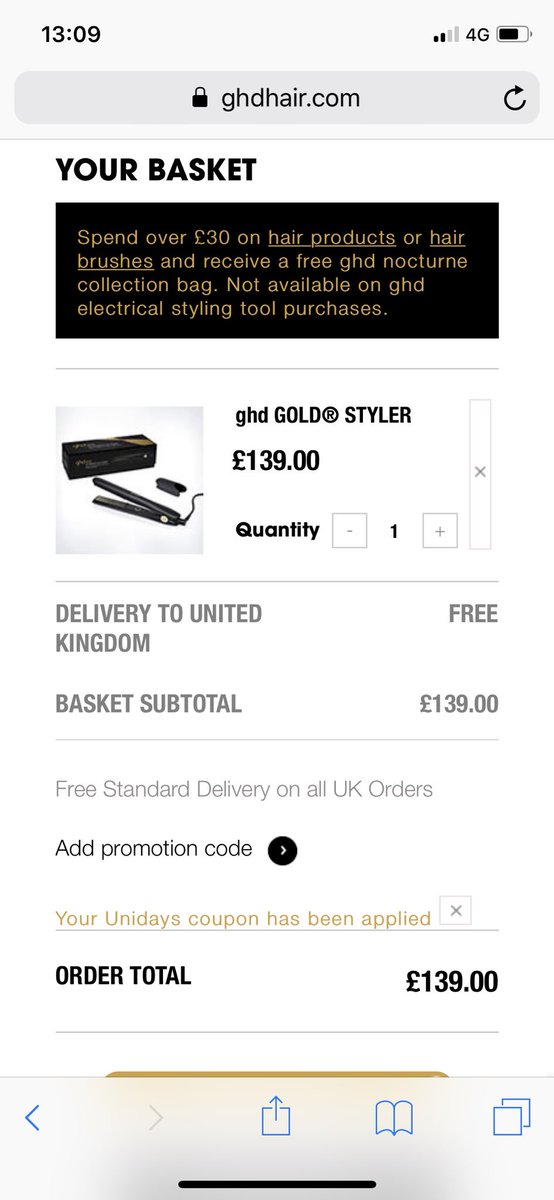 ghd discount code