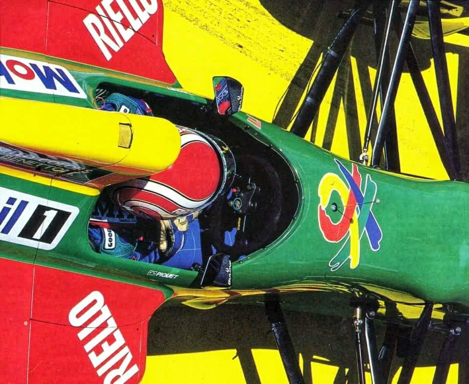 RincoSmits1969's tweet photo. Nelson Piquet - Benetton Ford https://t.co/5S101x2Bbs