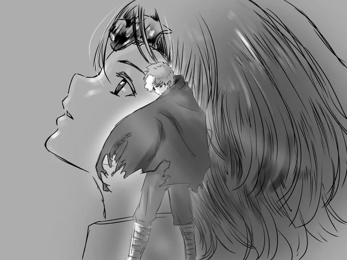 カバネリゲーム化+2期発表間近ということで
生駒と無名描きました
#カバネリ #kabaneri 
