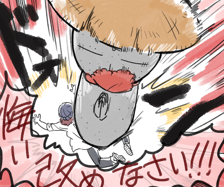 怒りの境地に達した地蔵ちゃん #となりの地蔵ちゃん 