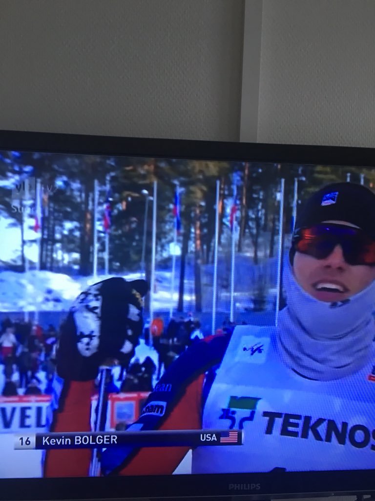 Love seeing up and coming skiers making big breakthroughs! Stoked to watch <a href="/BolgerKevin/">kevin bolger</a> ski his way to top 12 in his FIRST EVER World Cup today 💪🏼🇺🇸🤙🏼 <a href="/FISCrossCountry/">FIS Cross-Country</a> <a href="/usskiteam/">U.S. Ski & Snowboard Team</a>