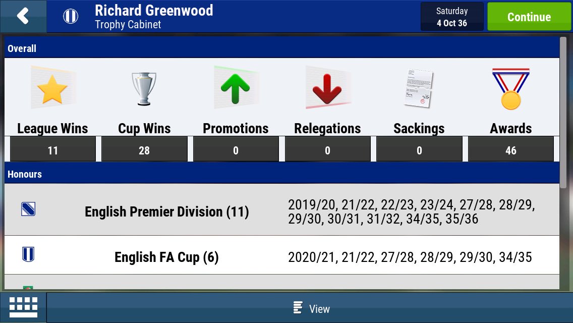 Rick_G89's tweet image. Apparently my now former star-striker thinks I’m an arrogant know-it-all. 

I nearly have as many trophies as you do years sunshine! #FM18 #FMProblems