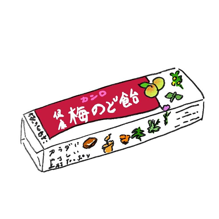 Nasuo マイベストのど飴 立て続けになめても口の粘膜がやられないのは今のところこれだけ 梅のど飴 カンロ マイベストのど飴 イラスト Illustration T Co Krbsn3klbw Twitter