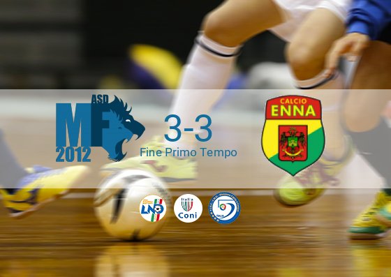 Marsala Futsal vs Enna Calcio 3-3
Fine Primo Tempo
#ilmarsalafutsalèdichiloama
marsalafutsal2012.it/event/marsala-…
