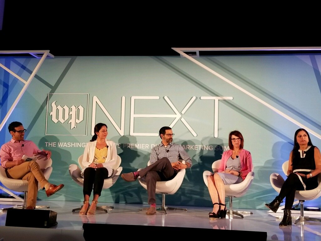 At the Washington Post Digital Marketing Summit. Great discussion on customer journey going beyond digital, how critical to consider all touch points #WPNEXT18