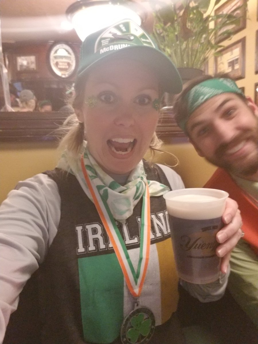 KaylaMManning's tweet photo. 12 mile #run and #beer before 9 am.  #winning #swim #Bike #Run #Beer #TriGoodBeer https://t.co/wqUHH8EY2E