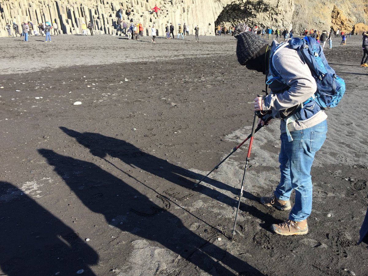 There is a #webpack black sand loader somewhere onthe beach. @Jhnnns and @TheLarkInn just can‘t stop working. #jsconfis