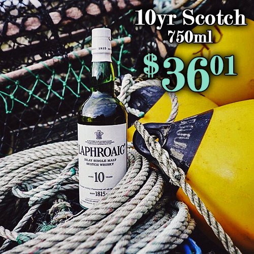 Randalls_Wine's tweet photo. Laphroaig 10yr Scotch ๐ฅ $36.01 ~ #RandallsVIP #WeekenderDeal #Drizly #scotch @Laphroaig https://t.co/XmDdpETHay