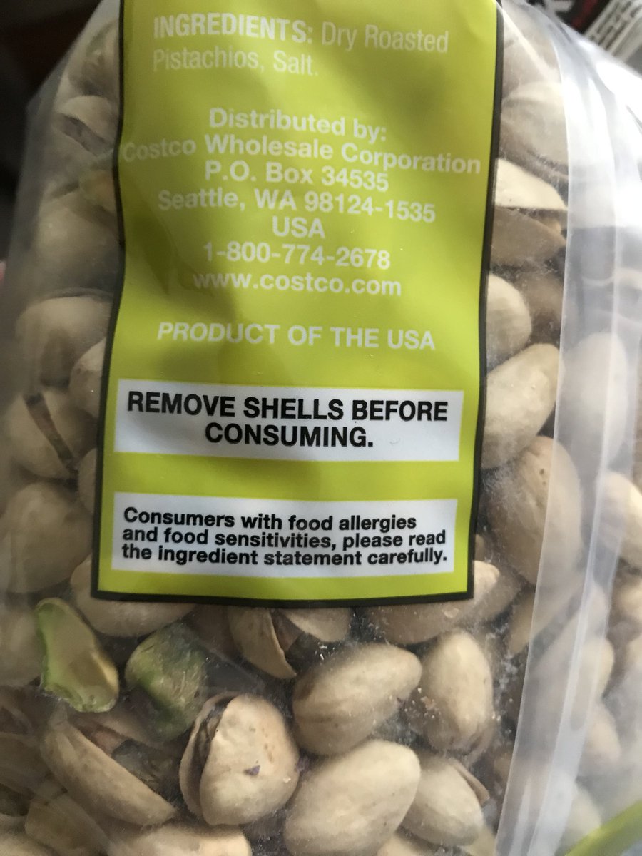 barbarian capital on twitter remove shells before consuming