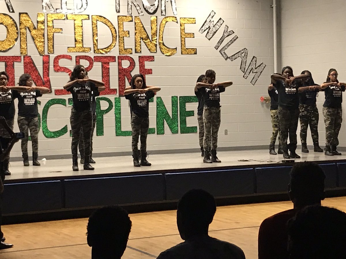 WylamElementary's tweet image. #ALAMLE #MLEM18 Students at Wylam created backdrop and created skits and scenes to represent African-American contributions.