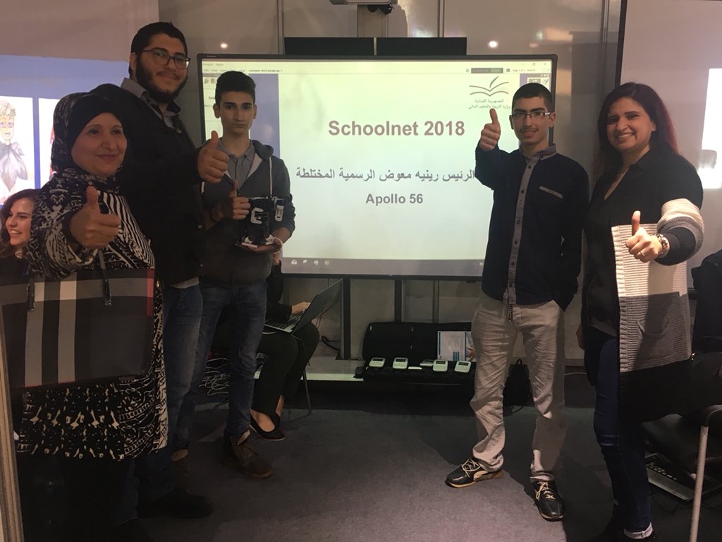 aline_Lteif's tweet photo. منسقة سكول نت في بيروت تشجع تلاميذ ثانوية الرئيس رينيه معوض الرسمية #MEHE https://t.co/s5Z92L3HJq