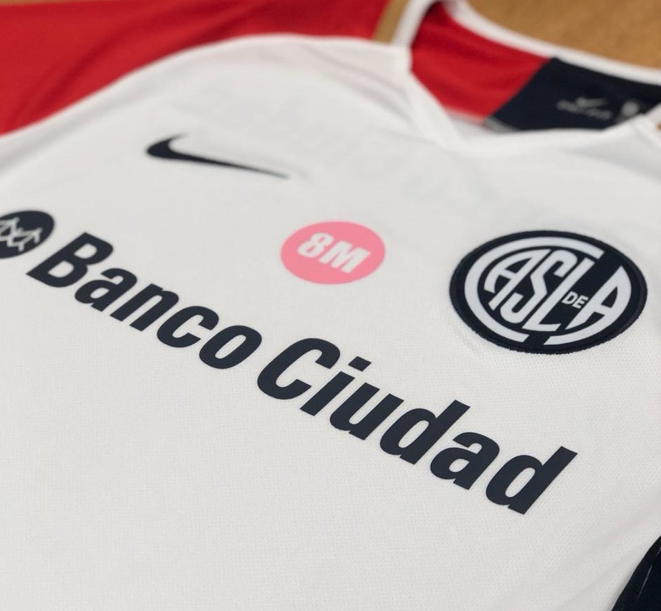 camiseta san lorenzo mujer