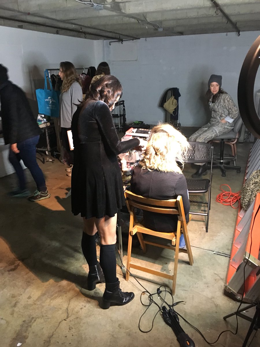 HilaPlitmann's tweet photo. On set today w/@TempeHale to make a music video for Mark Abel’s piece “Those Who Loved Medusa.” CD on sale now! 💔🧟‍♀️ @DelosMusic https://t.co/7cEO8QVzip