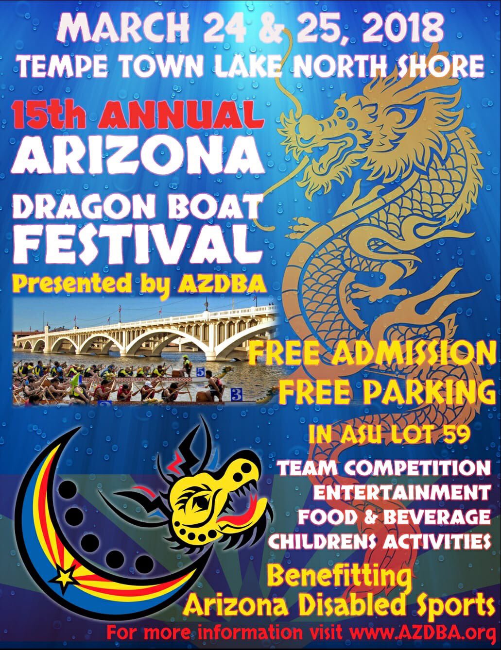 Arizona Dragon Boat on Twitter "Please join us for the 15th Annual