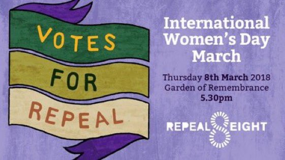 ailbhes's tweet photo. Put those snow boots away and get ready to #March4Repeal on Thursday 8th #IWD18 https://t.co/YX1XKXm320