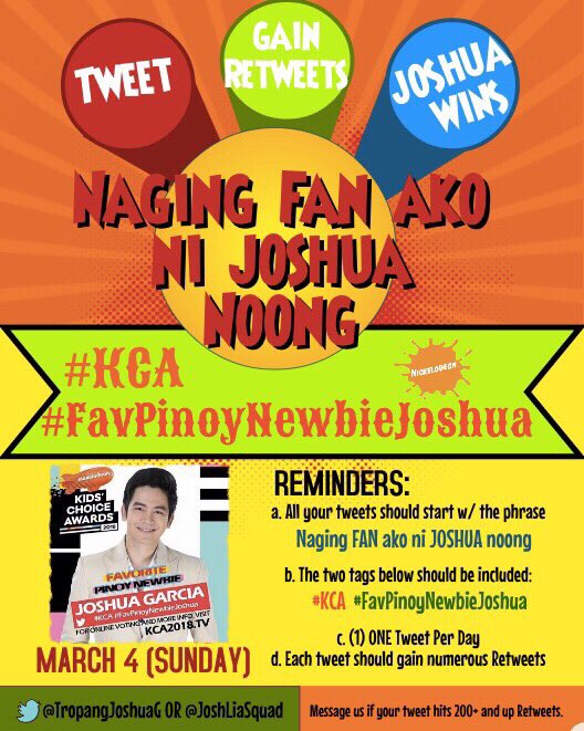 pastaboy_BM's tweet photo. Naging fan ako ni Joshua after VKJ kasi dun ko nakita talaga ang potensyal niyang maging big star someday. Now, I can say na hindi ako nagkamali. 

#KCA #FavPinoyNewbieJoshua https://t.co/g2VkCXCoX7