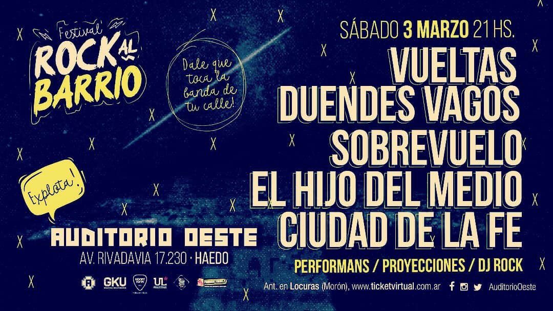 HOY HOY HOY
Nos vemos ahí!