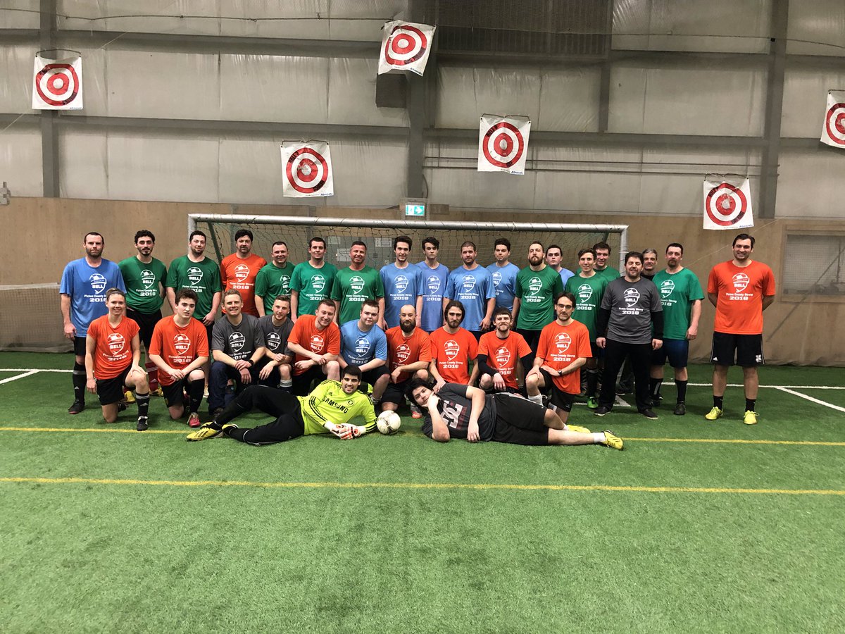 Well done to the volunteer committee, the donors, and participants in coming together for the 3rd Annual Kicking it for Bell Tournament. This is how organizations benefit their greater community. Class act. #LookingForwardToNumber4