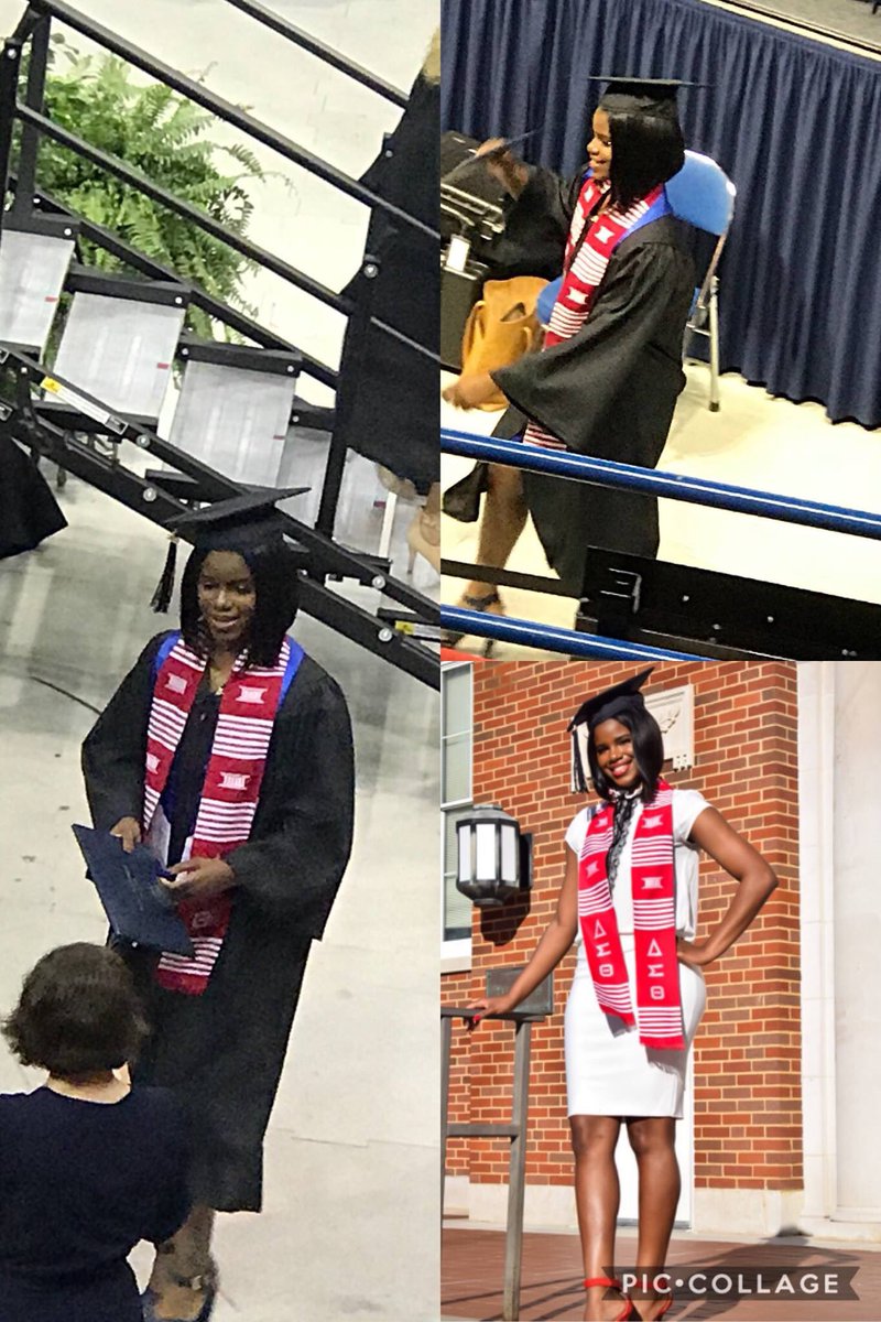 hey_itsDenisha's tweet photo. Did that👩🏽🎓 Secured that💰 #LaTechAlumni ❤️💙 #BlackExcellence #318vsEverybody https://t.co/K50Gp3sedm