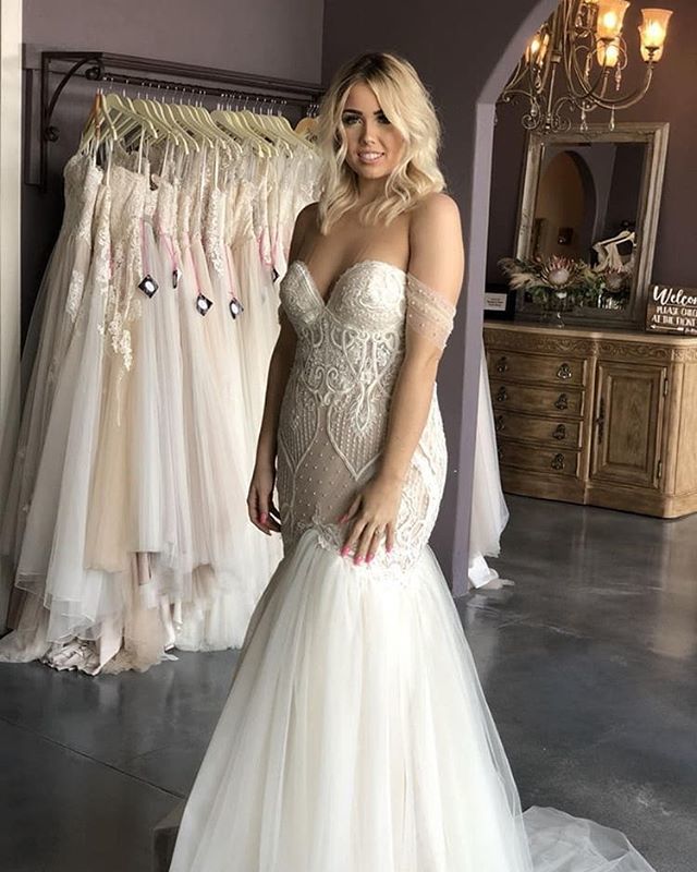 NaamaAnatBridal's tweet image. Take a step back and enjoy every detail of the #BridgetGown from the #BombshellCollection, only at @friscobridalboutique.