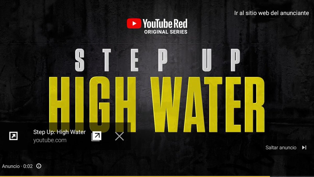 TeamCarlitooo's tweet image. Estar viendo vídeos, y que aparezca un anuncio hermoso.😍💘
 @Carlitosway89 #StepUpHighWater