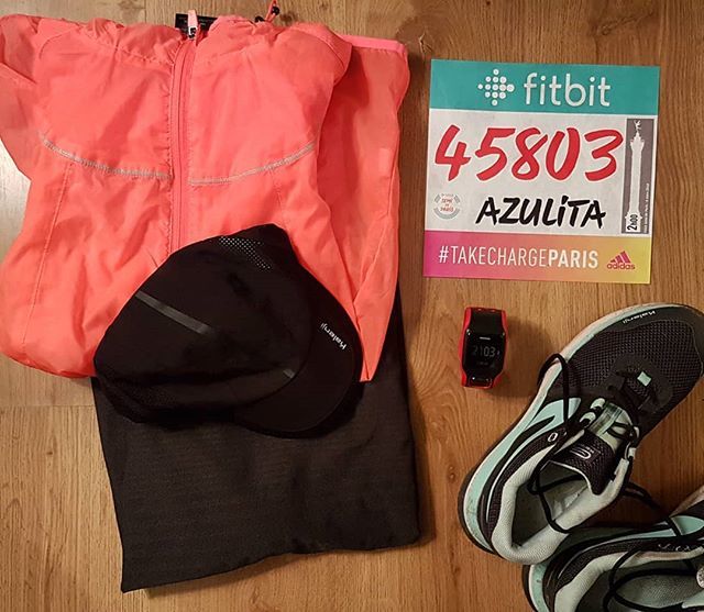 Azulita_Emi's tweet photo. Tant pis pour la dégaine de chamallow mais y a que cette veste fluo qui me garantisse quelques kms au sec pour mon premier semi marathon sous la pluie... Bon au moins mes supporters me verront arriver ! #semiparis #irunparis https://t.co/fBGjcgcZ70 https://t.co/x1QoKG3WVR