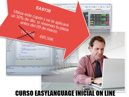 sersansistemas's tweet photo. Aprende el lenguaje de TradeStation con el #CursoEasyLanguageInicial
El objetivo de este curso, es sencillo: ser capaz de trasladar tus ideas de #Trading a #EasyLanguage, aprende a crear tus propios #Indicadores y #Estrategias 
Reserva tu plaza! Dto EASY30
https://t.co/bPJyAtUcoY https://t.co/6t78PpRzRh