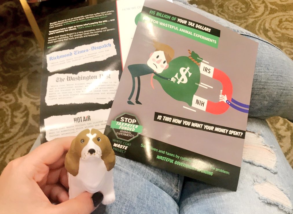 KatMurti's tweet image. Spotted @WhiteCoatWaste at #SSDP2018 🙌🏻🙌🏻

@SSDP co-signed WCW‘s coalition letter asking the FDA to stop cruel, drug war paranoia-fueled animal testing:  whitecoatwaste.org/wp-content/upl… #StartMakingSense