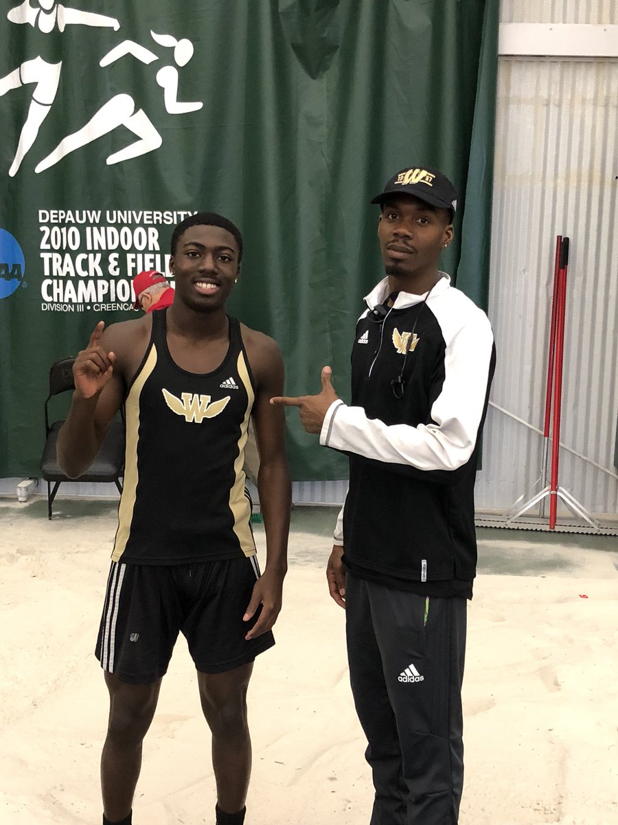 ShonSportsSSC's tweet photo. Today I coached my 1st Indoor MIC Champion! #LongJump #FlightSquad #HeIsOnlyASophmore https://t.co/0XN8KNx5sg