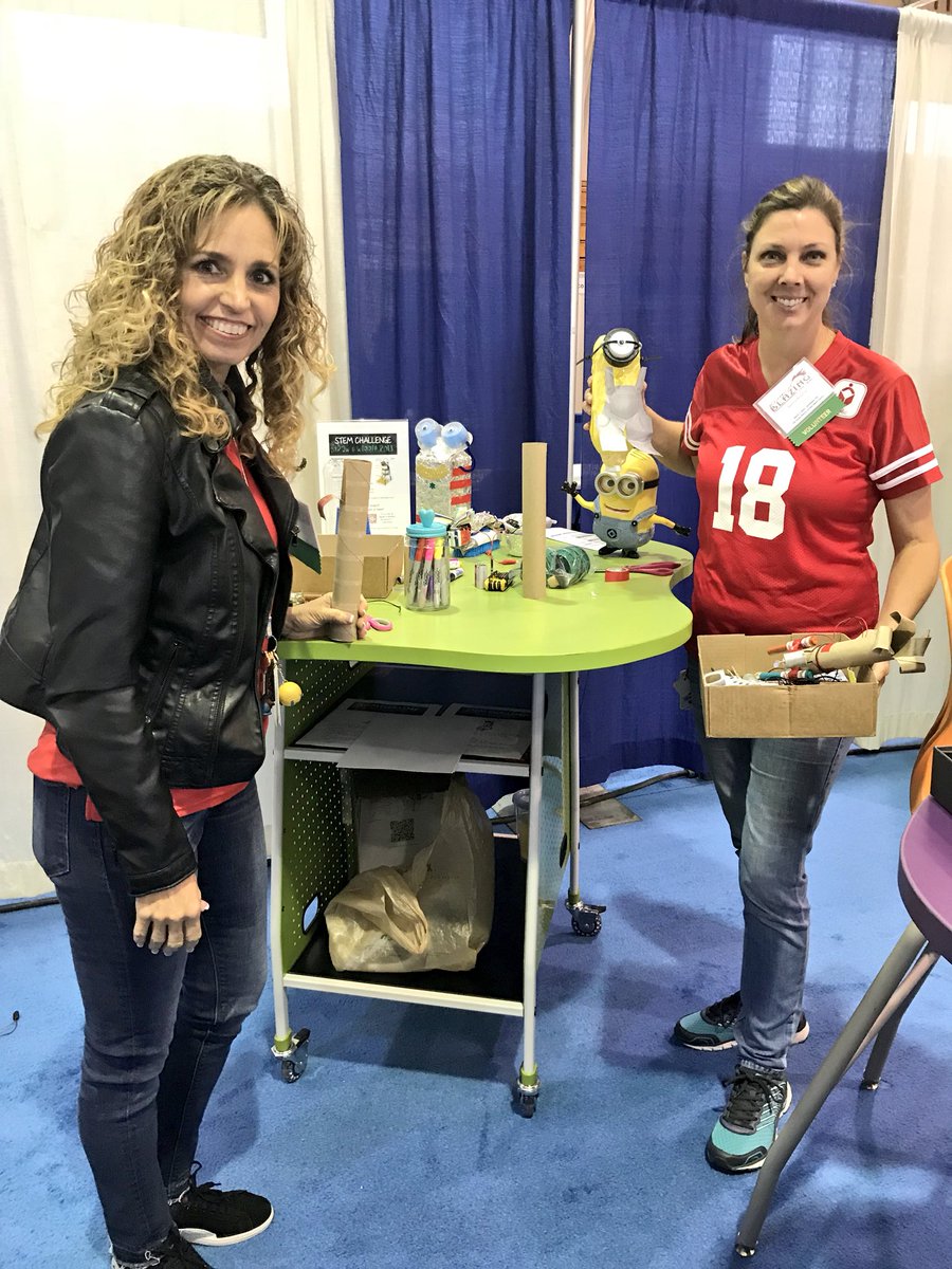 RebeccaSmykla's tweet photo. #Makerspace Experience was once again an awesome time @pbcsdTechConf because of the amazing educators! @nancy_bourne @ToddLaVogue @YoGreenie @tbpeart  @debsvec @toopickee @ToniLipscher @HMRuff #pbcsdtechconf https://t.co/qpMkNL40y5