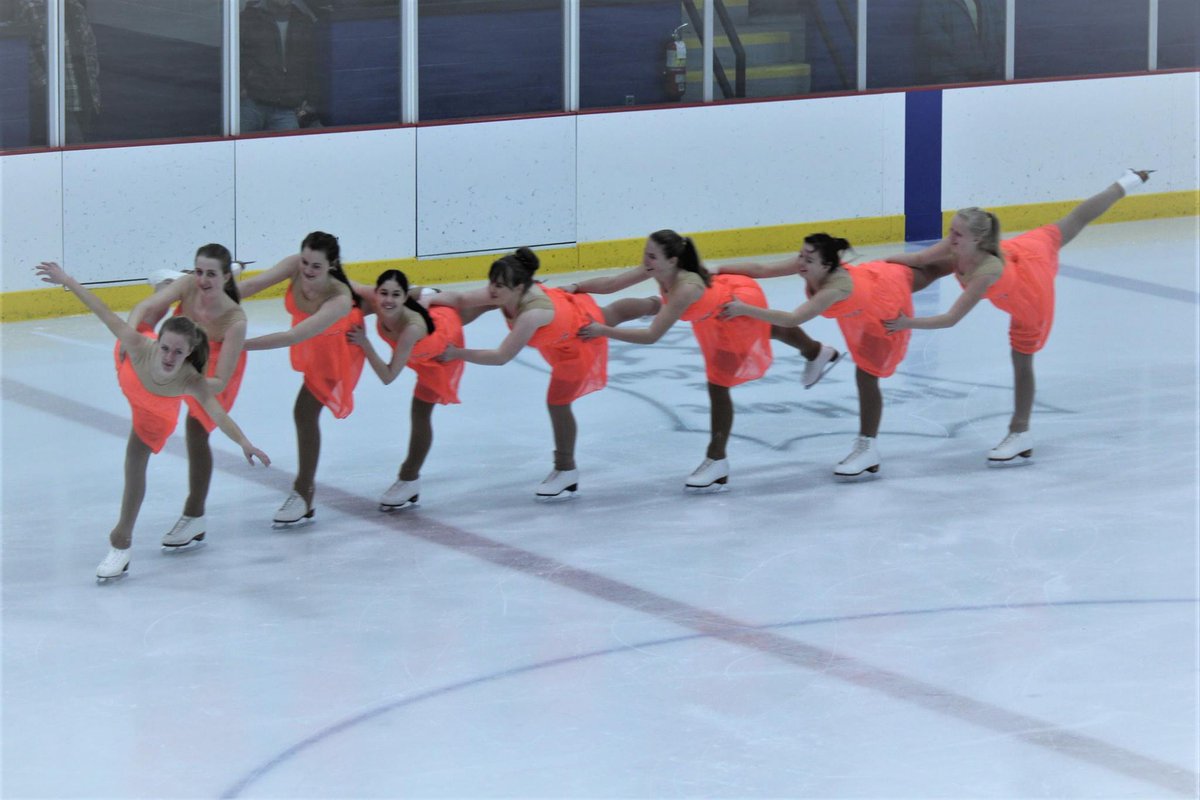 Our senior skaters practising for Gala 2018. Come join us Sunday at 1 at the JBSC for amazing performances from our youngest Pre-CanSkaters to our graduating Star Skaters. #phfscgala #PortHope
