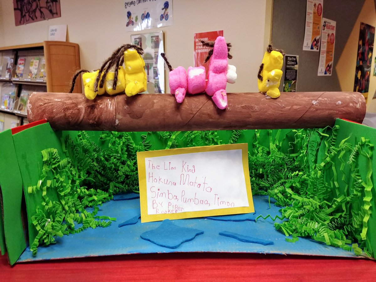 mykpl's tweet photo. Battle PEEPS is happening today at SW Library! 
https://t.co/o6BpXeyCVv
#KPLKids #PeepArt #MyKPL https://t.co/mGX4kGnXJs