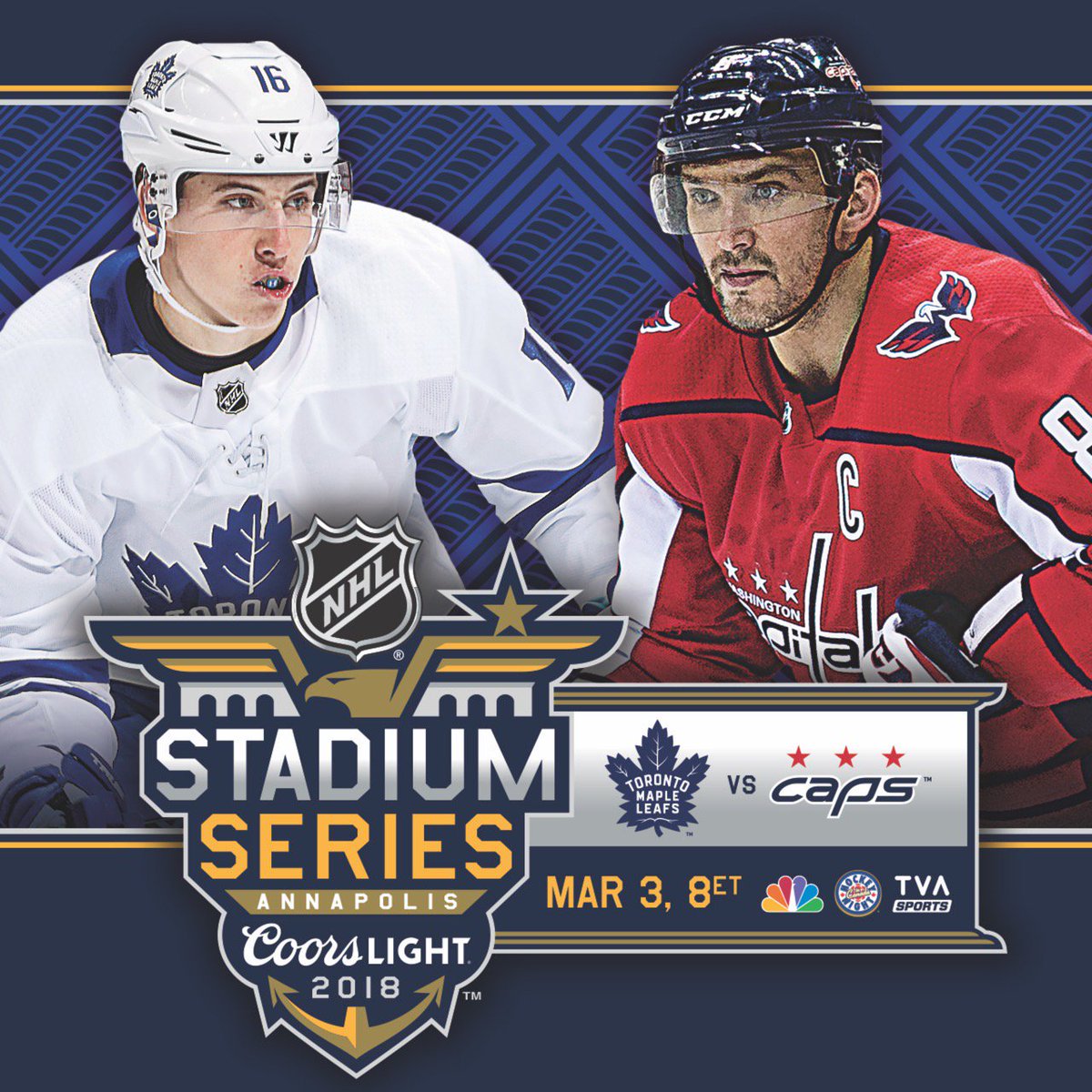 MapleLeafs's tweet photo. It’s Saturday night hockey under the stars.

📍 Annapolis, MD
⏰ 8:00 PM ET
📺 @hockeynight
📻 @TSN1050Radio
📱 @MapleLeafs App

#TMLtalk https://t.co/q13fcPPalY
