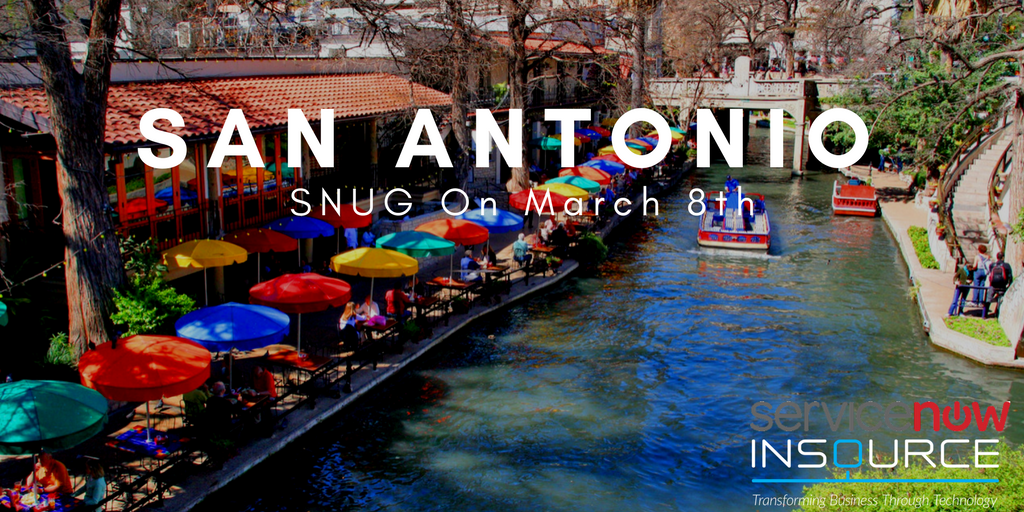 InsourceInc's tweet photo. Please join us for our Central Texas Service Now User Group in San Antonio!
https://t.co/dC1CvIT1Is https://t.co/xjfEfSihz2