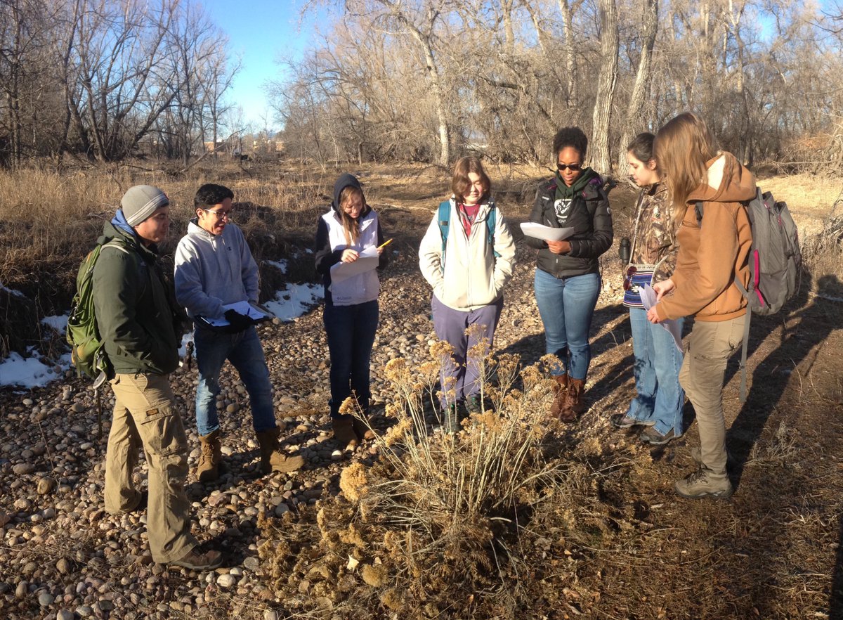 CubanKate's tweet image. @CSU_SEEDS #Phenology monitoring training day at the Environmental Learning Center!