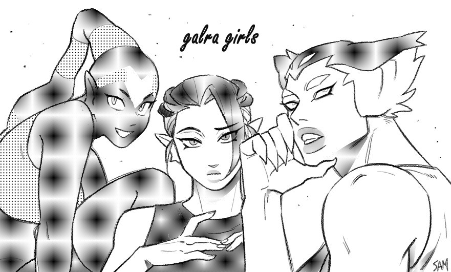 갈라걸즈!! #VoltronSeason5  #Zethrid