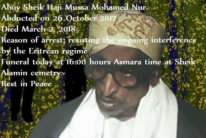 EriRevoltMay24's tweet photo. Everyone in Asmara is angry today at the imprisonment and death of Hajji Musa Mohammed Nur for asking about his rights and the rights of Al-Diyaa students!  Another demonstration broke out today suppressed by Afewerki's security services! #Eritrea https://t.co/gD3EuX7TAG