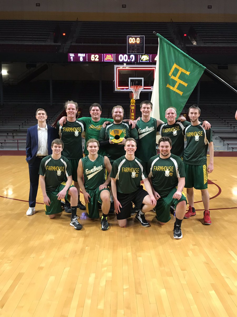 MNFarmHouse's tweet photo. Last night, we won our cup basketball game vs. AGR 52-44. The exciting win made it 5 Cup wins in a row ! #FHproud #FHexcelsior18 https://t.co/7DfeJIKuQ0