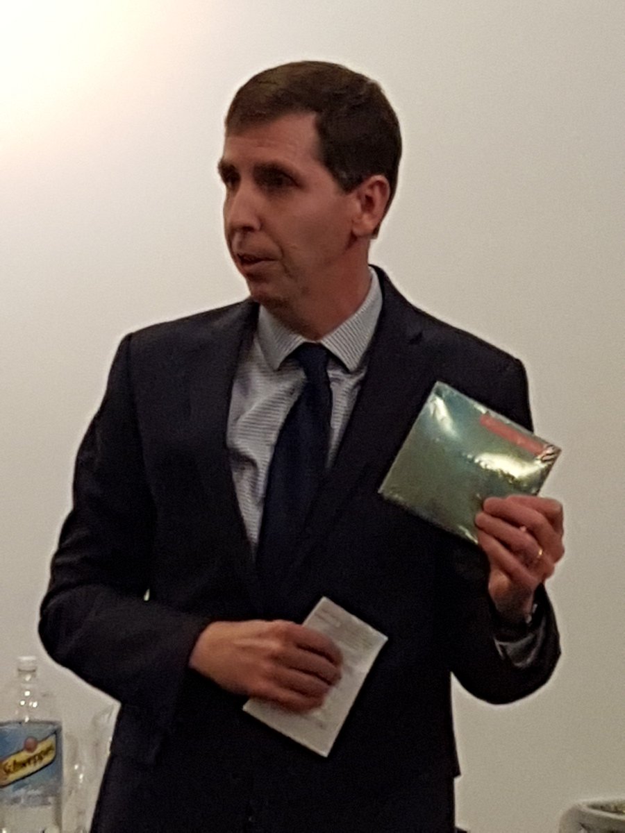 CMCIreland's tweet photo. #NewYorkCity: Great that CMC's #nmni3 CD was launched @MillerTheatre by CEO of @NewMusicUSA Ed Harsh before the nor'easter storm hit New York. Thanks Ed and thanks to all who came along to show your support for contemporary music from Ireland. @artscouncil_ie @ArtsCouncilNI @rte https://t.co/o1I4MNgVT5