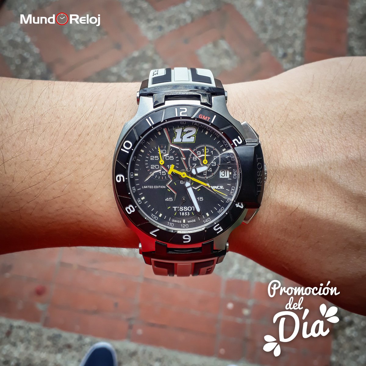 RELOJMUNDO's tweet photo. Promo del día reloj Tissot edición limitada Tom Luthi
Precio $2.990.000
Precio promo $$1.499.900
*Aplica solo pago en efectivo*
Punto de venta
🏢Cra 43# 75b - 187 local 1
📲Whatsapp: 3137374022
📨https://t.co/lX5ylIz0Kn
#tissot #promocion #mundoreloj https://t.co/uGO5IDoOoA