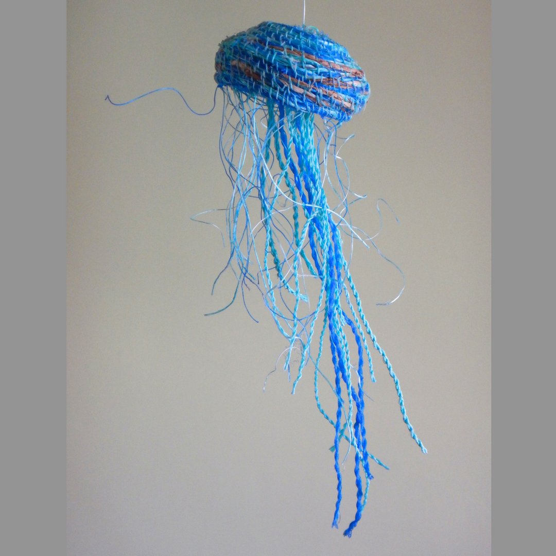 splash_trash_'s tweet photo. Looking forward to meeting @jennifermaclatchy at #6imdc. This is one of her fabulous entries to the #SplashTrashArtExpo. https://t.co/cvICakuprn