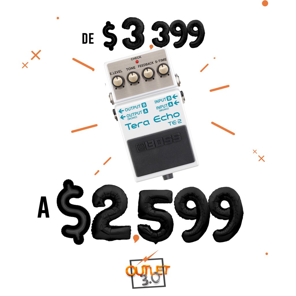 Directo de nuestro Outlet 3.0. ¿Ya entraste?

➡️ guitargear.com.mx/tienda/index.p…

Vigencia del 1 al 18 de Marzo de 2018 o agotar existencias.