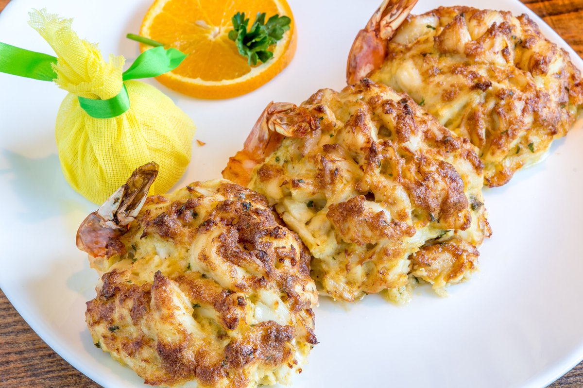 Stuffed Shrimp like no other!  #Bythedocks #shrimp #crabcakes