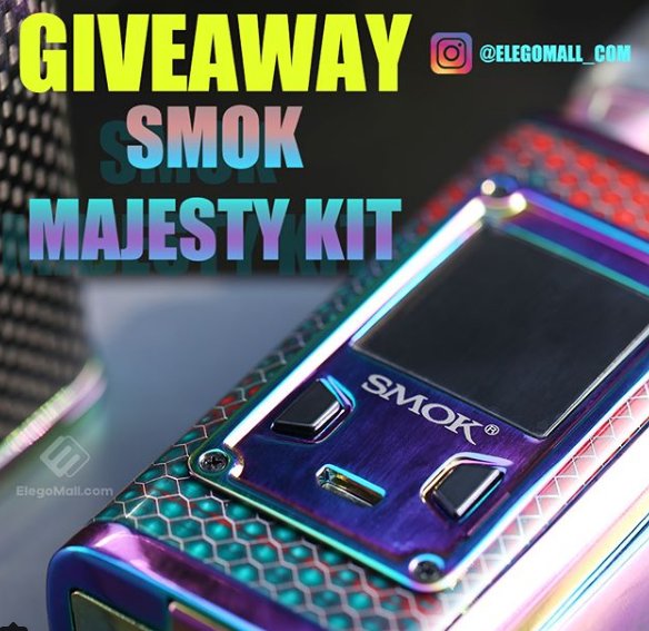 #RETWEET AND #TAG your friends to let them know
VapeGiveaway – Smok Majesty Kit – Luxe edition - Instagram 
findmevape.com/vapegiveaway-s…
#vapegieaway #vapeon #vaping #vapelife #vape #vapetricks